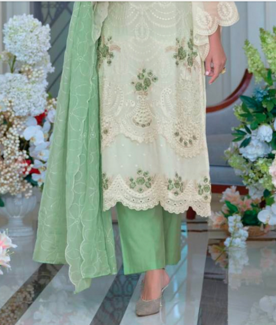 Matrut | Femina 4 Green Straight Suit