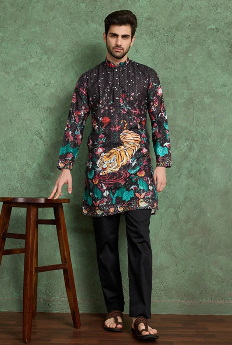 Matrut | Kurta Kraft Black Kurta Set