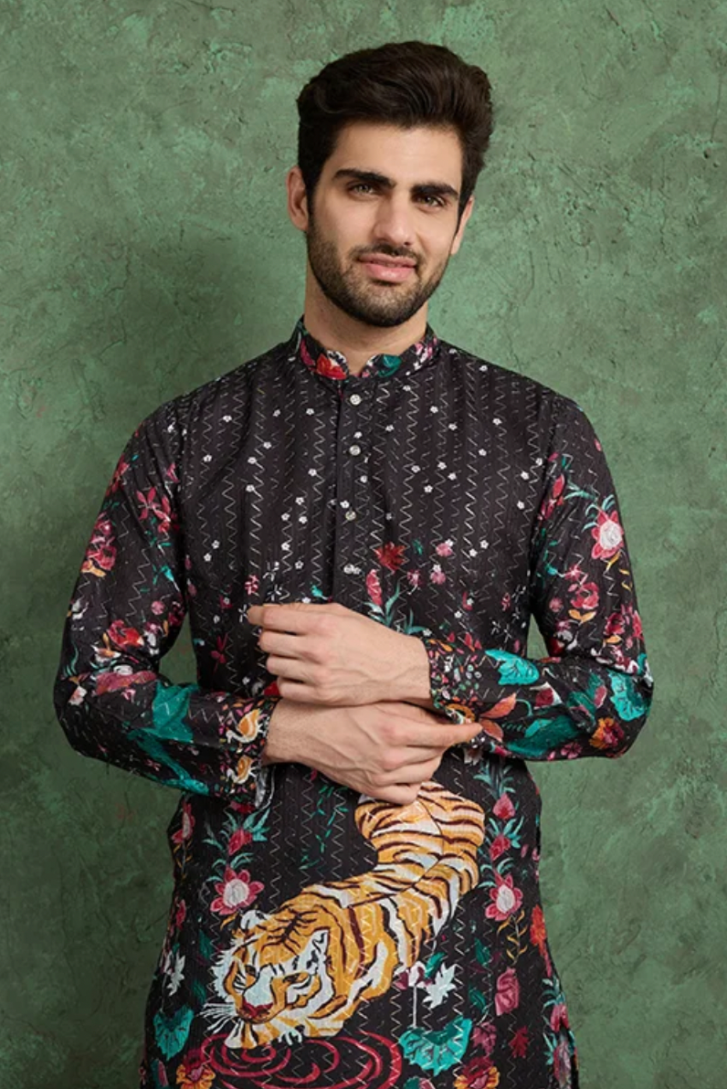 Matrut | Kurta Kraft Black Kurta Set