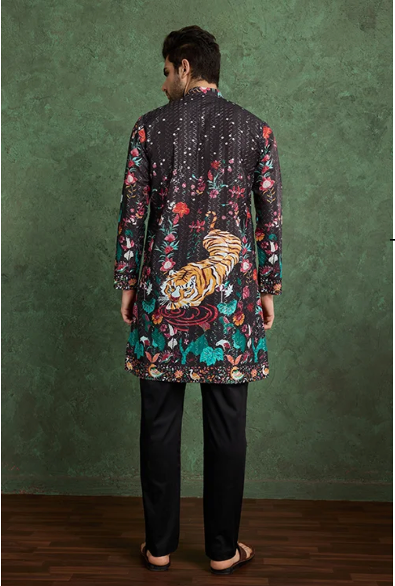 Matrut | Kurta Kraft Black Kurta Set