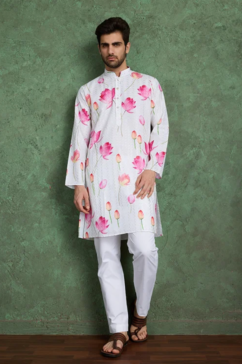 Matrut | Kurta Kraft White Kurta Set