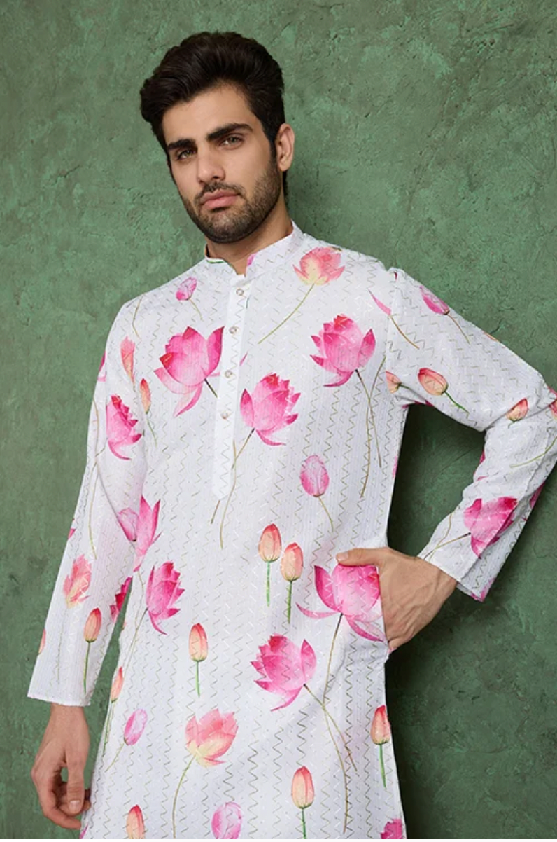 Matrut | Kurta Kraft White Kurta Set