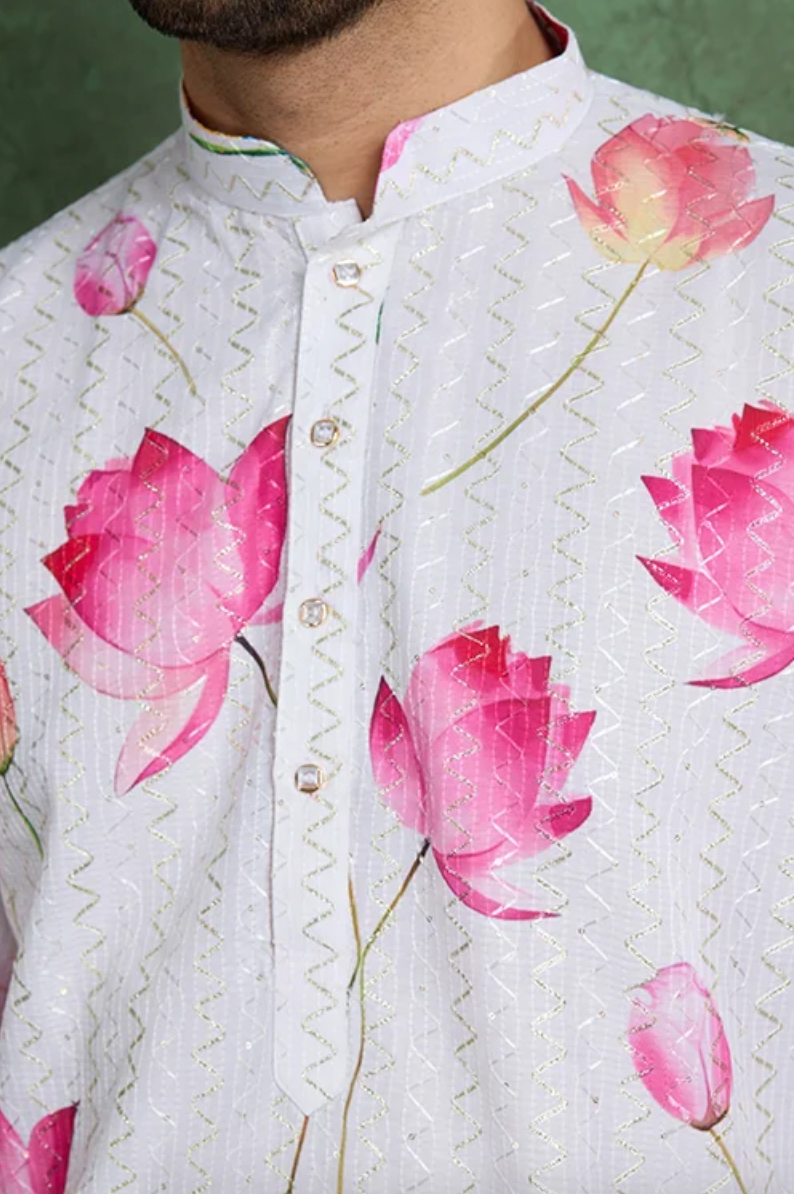 Matrut | Kurta Kraft White Kurta Set