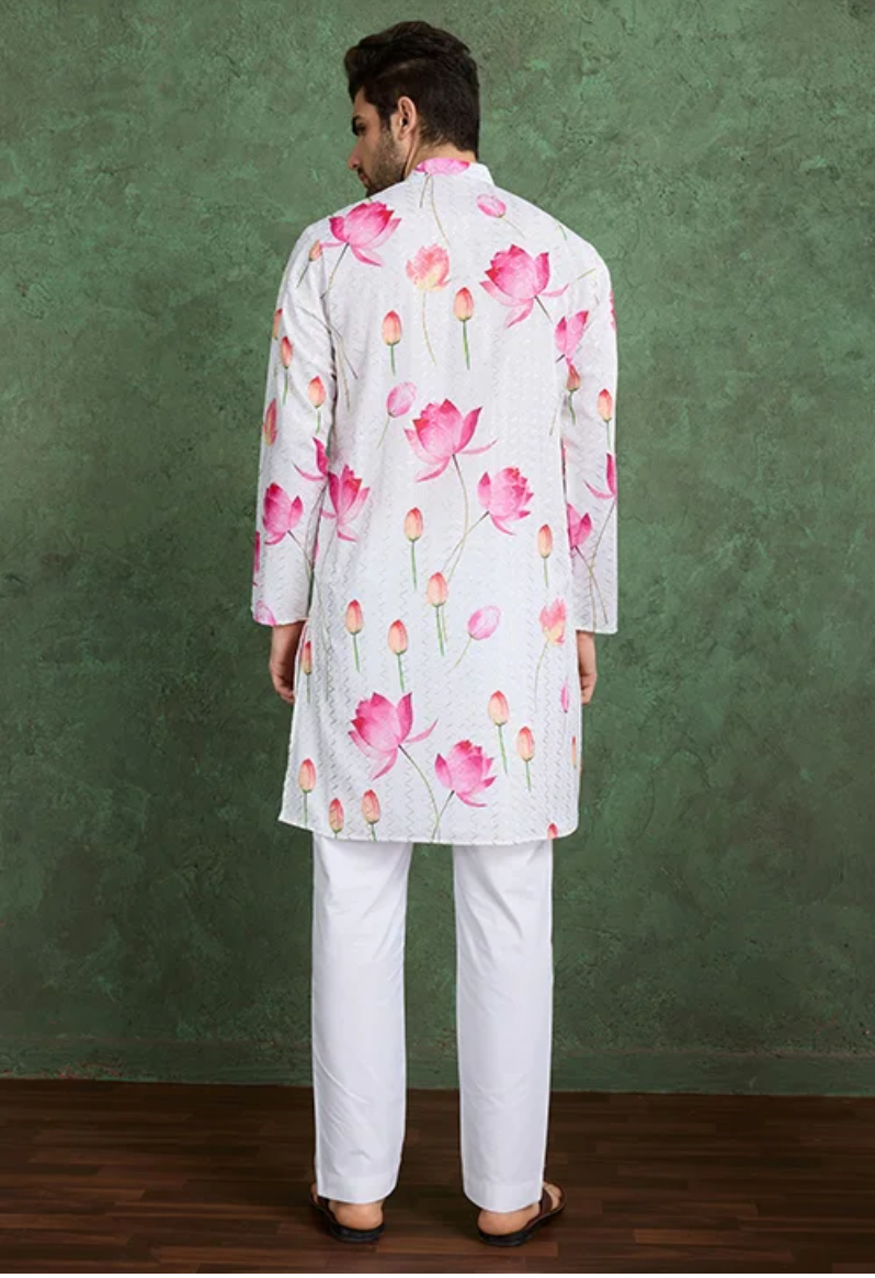 Matrut | Kurta Kraft White Kurta Set