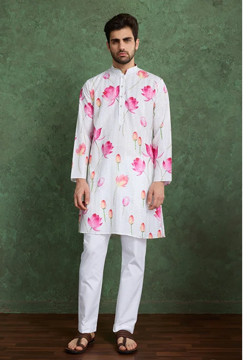 Matrut | Kurta Kraft White Kurta Set