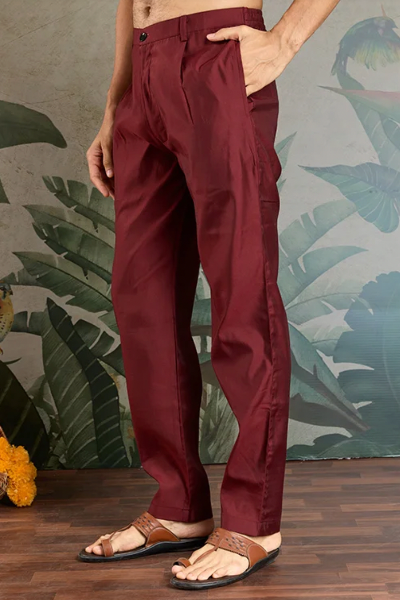 Matrut | Rajwada-2 Maroon Kurta Set