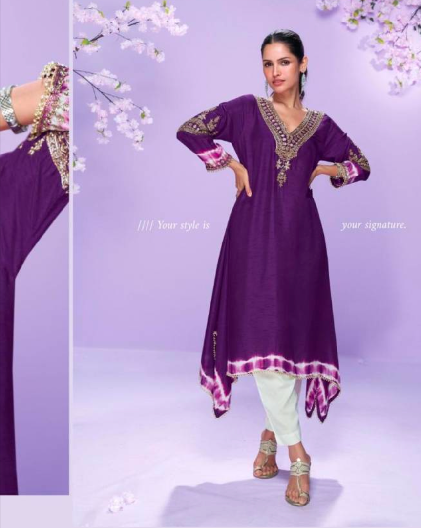 Matrut | Chahat Purple Duo Set