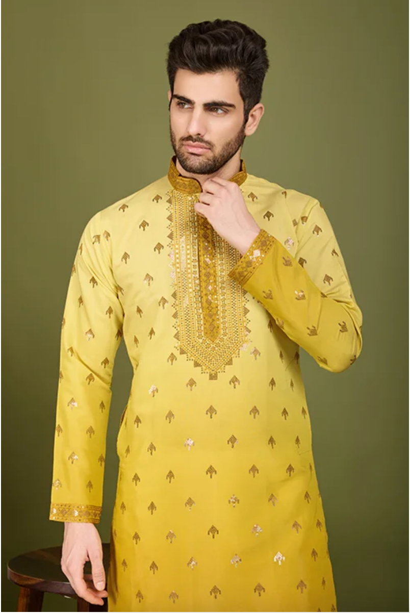Matrut | Ember Yellow Kurta Set