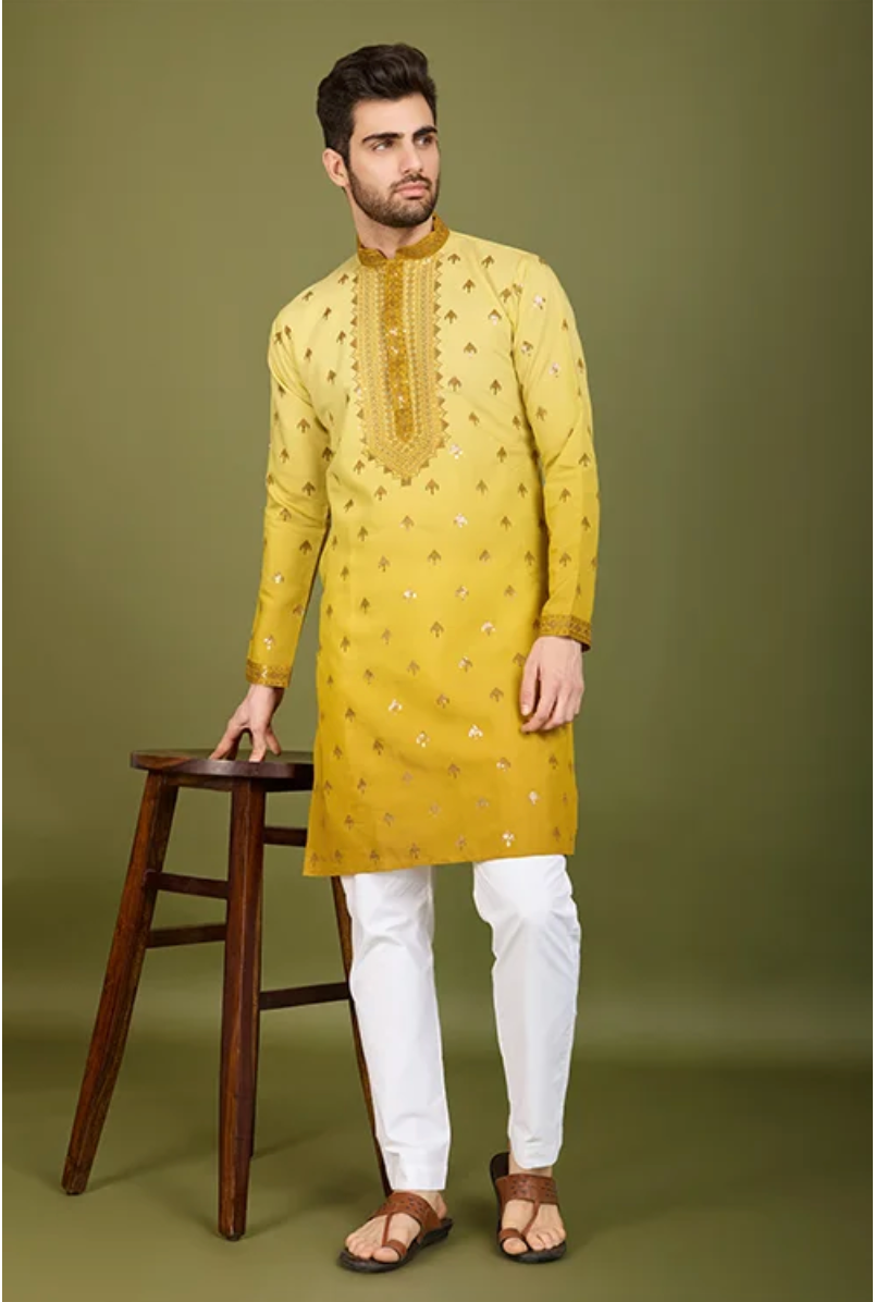 Matrut | Ember Yellow Kurta Set