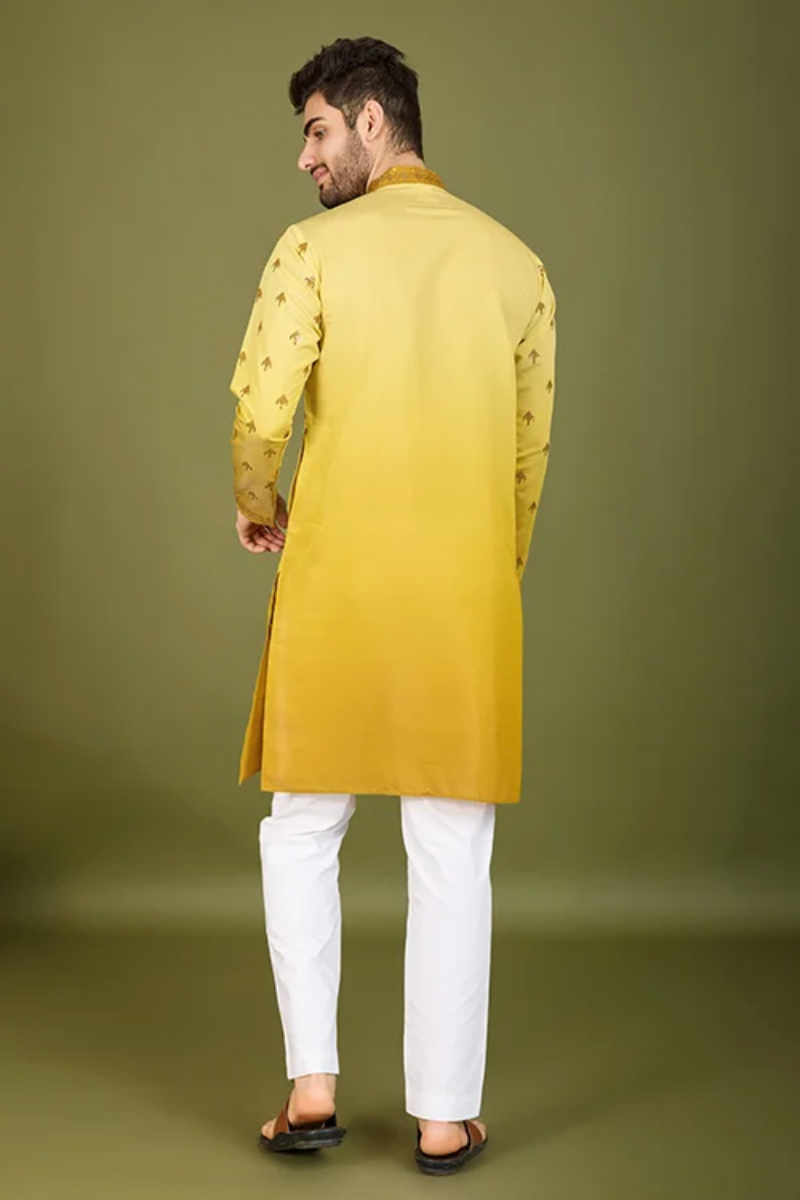 Matrut | Ember Yellow Kurta Set