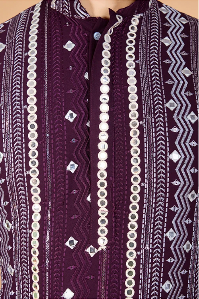 Matrut | Horizon Hues Purple Kurta Set