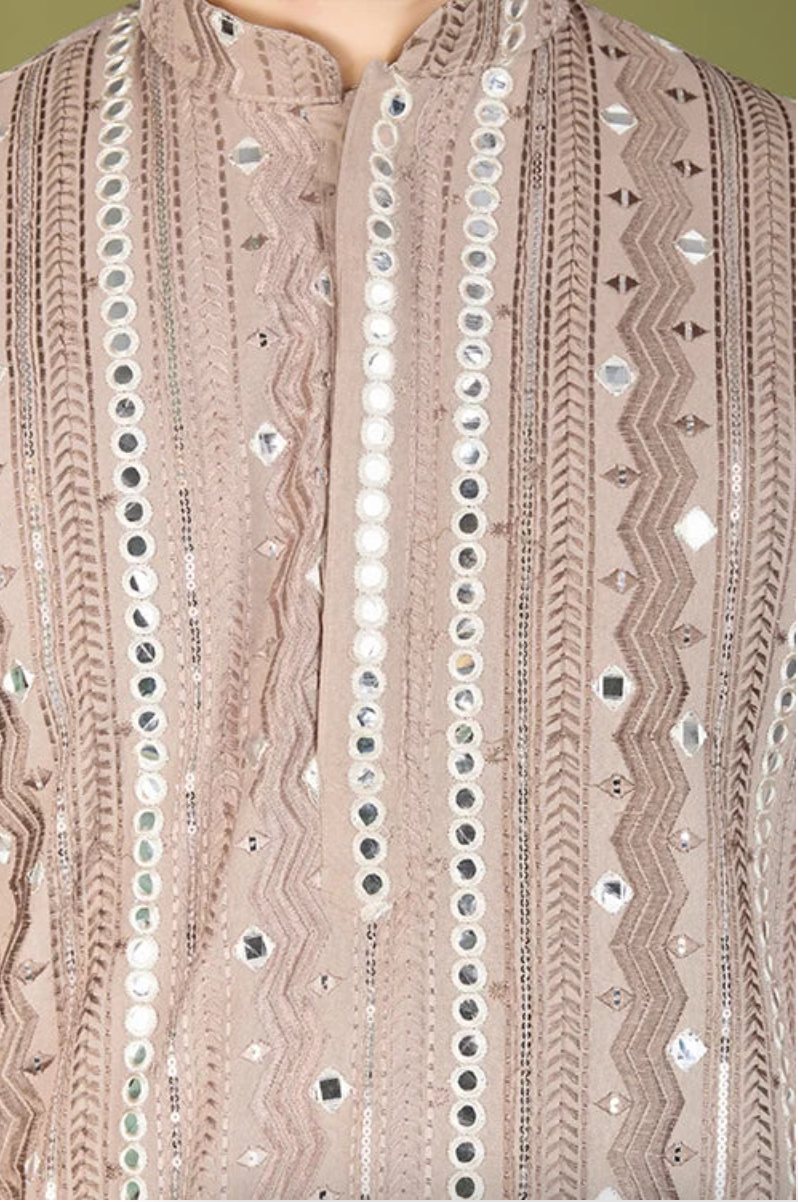 Matrut | Horizon Hues Ivory Kurta Set