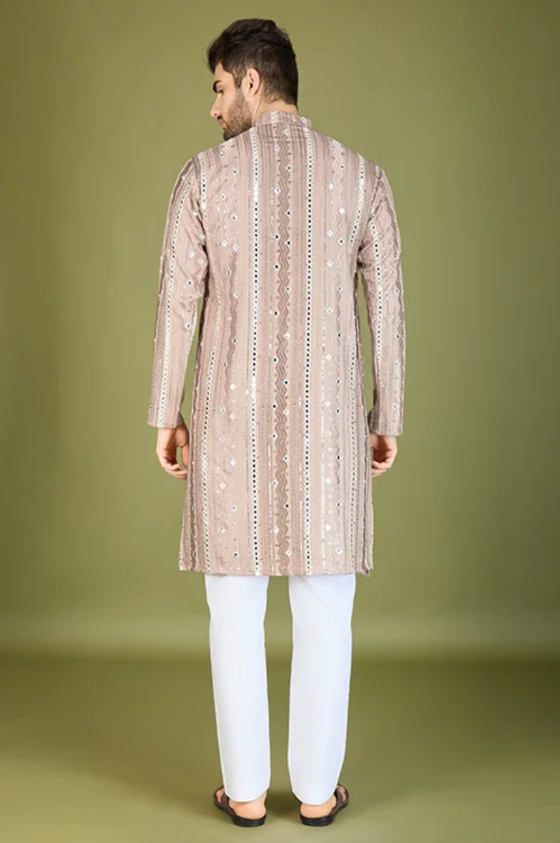 Matrut | Horizon Hues Ivory Kurta Set