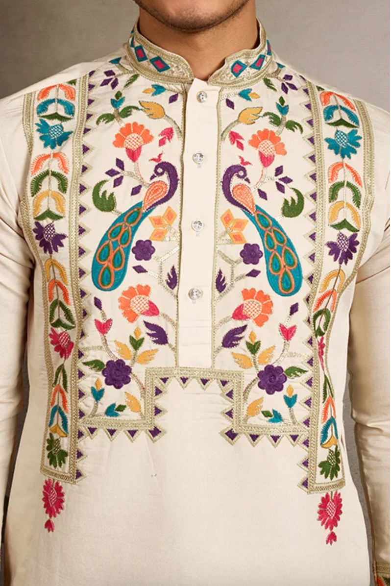 Matrut | Jhankaar Beige Kurta Set