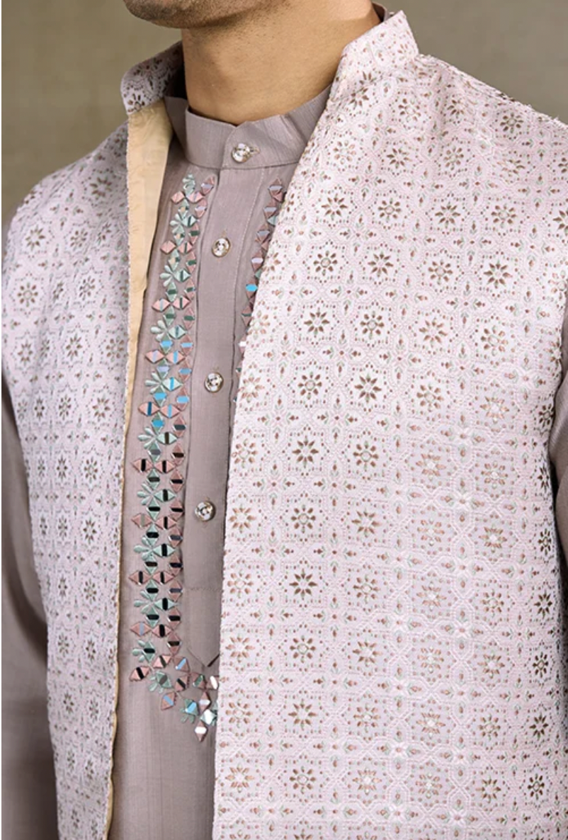 Matrut | Shaan Lavender Kurta Set