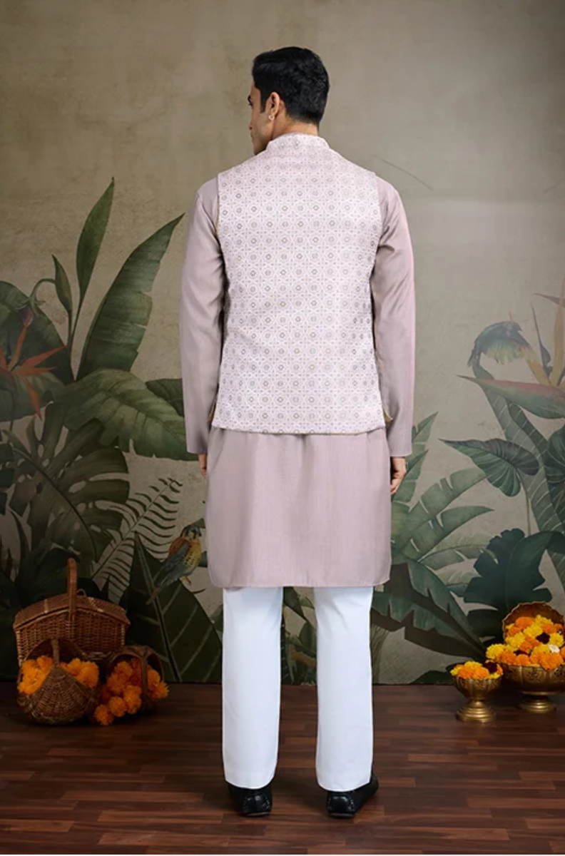 Matrut | Shaan Lavender Kurta Set
