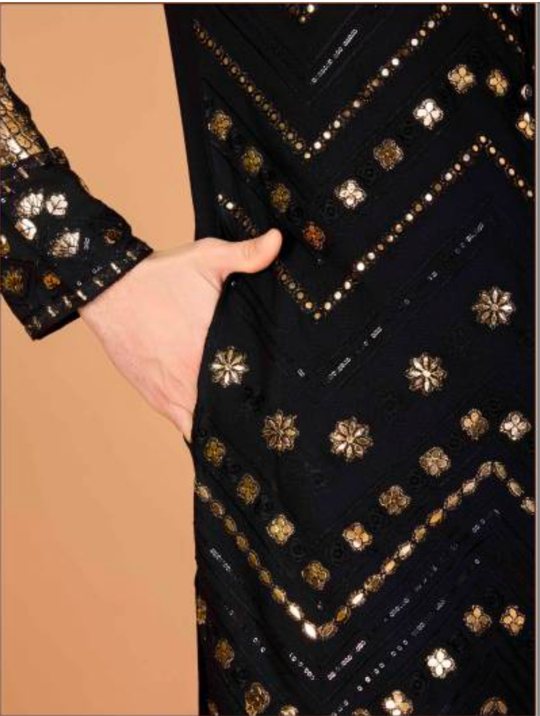 Matrut | Rudra Black Kurta Set