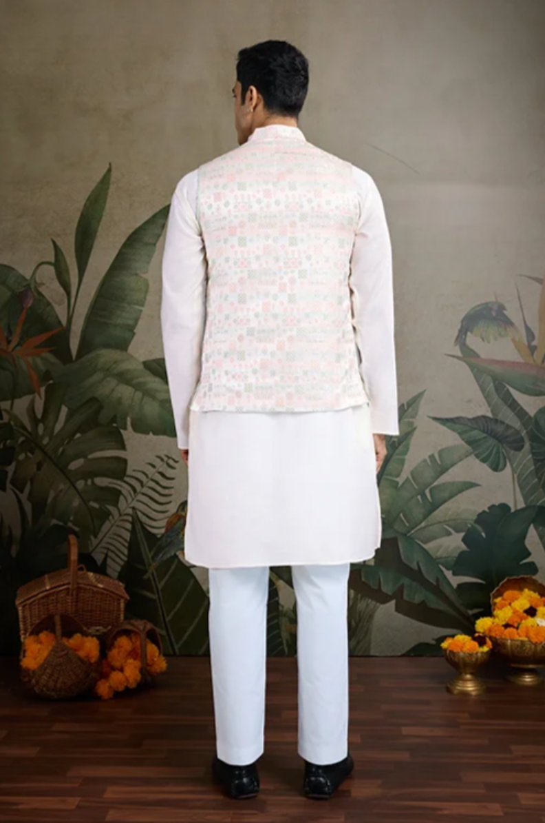 Matrut | Shaan Off-white Kurta Set
