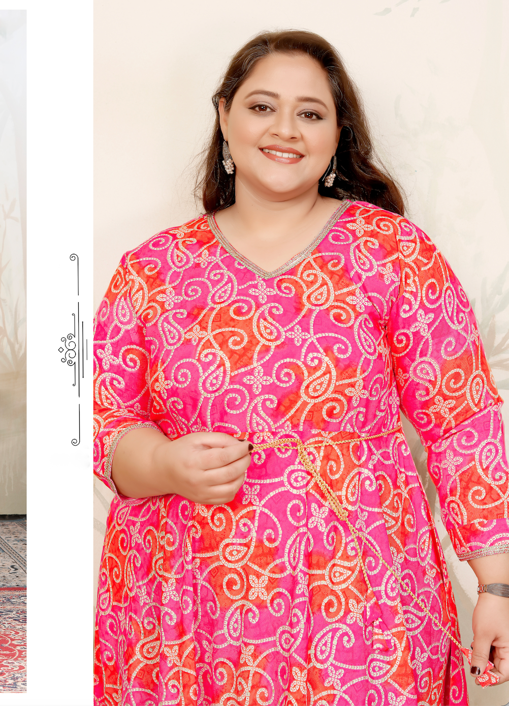 Matrut | Cheer Pink Long Dress