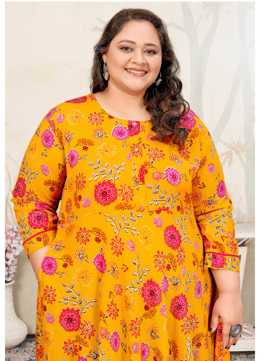 Matrut | Cheer Yellow Long Dress