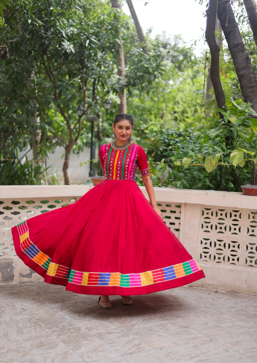Matrut | Dandiya Diaries Gown - D024