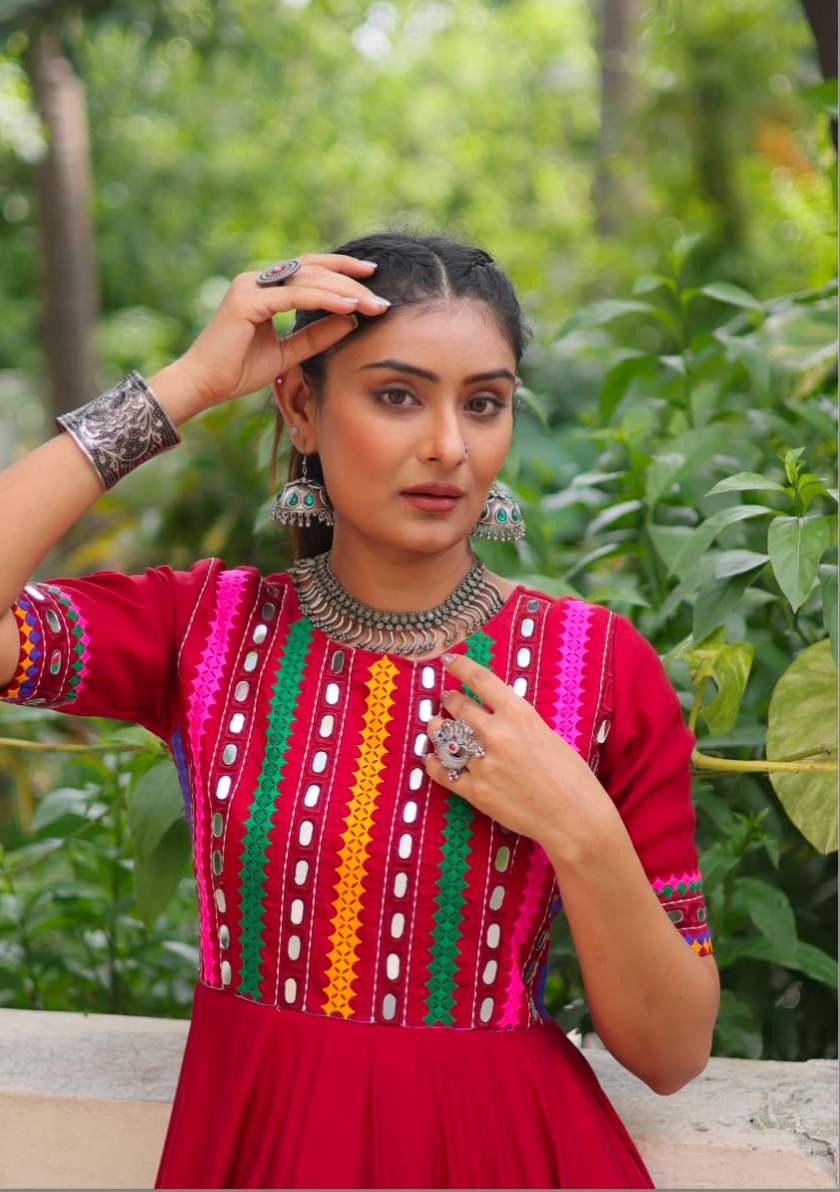 Matrut | Dandiya Diaries Gown - D024