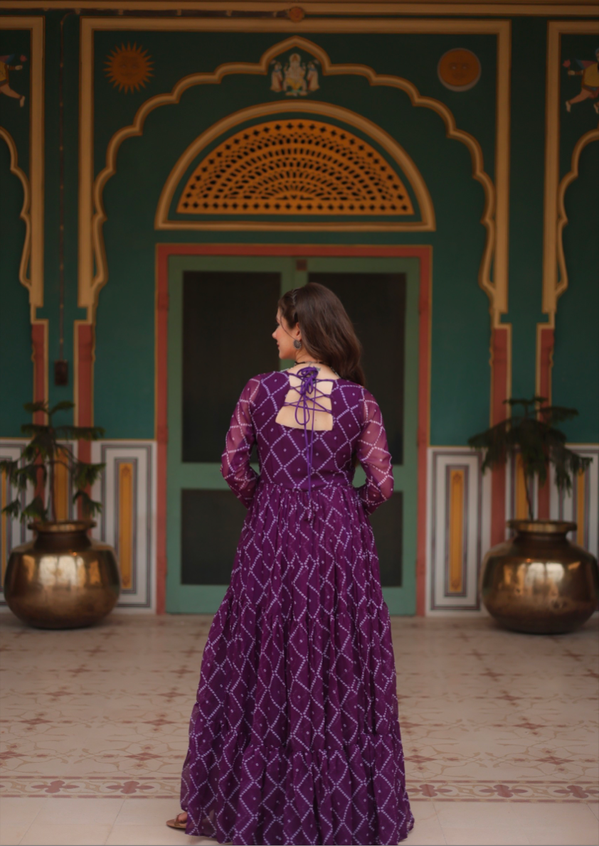 Matrut | Dandiya Diaries Gown - D025
