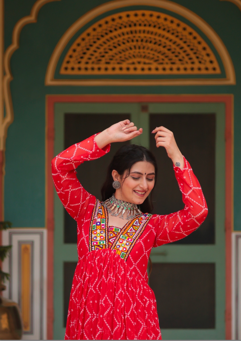 Matrut | Dandiya Diaries Gown - D026