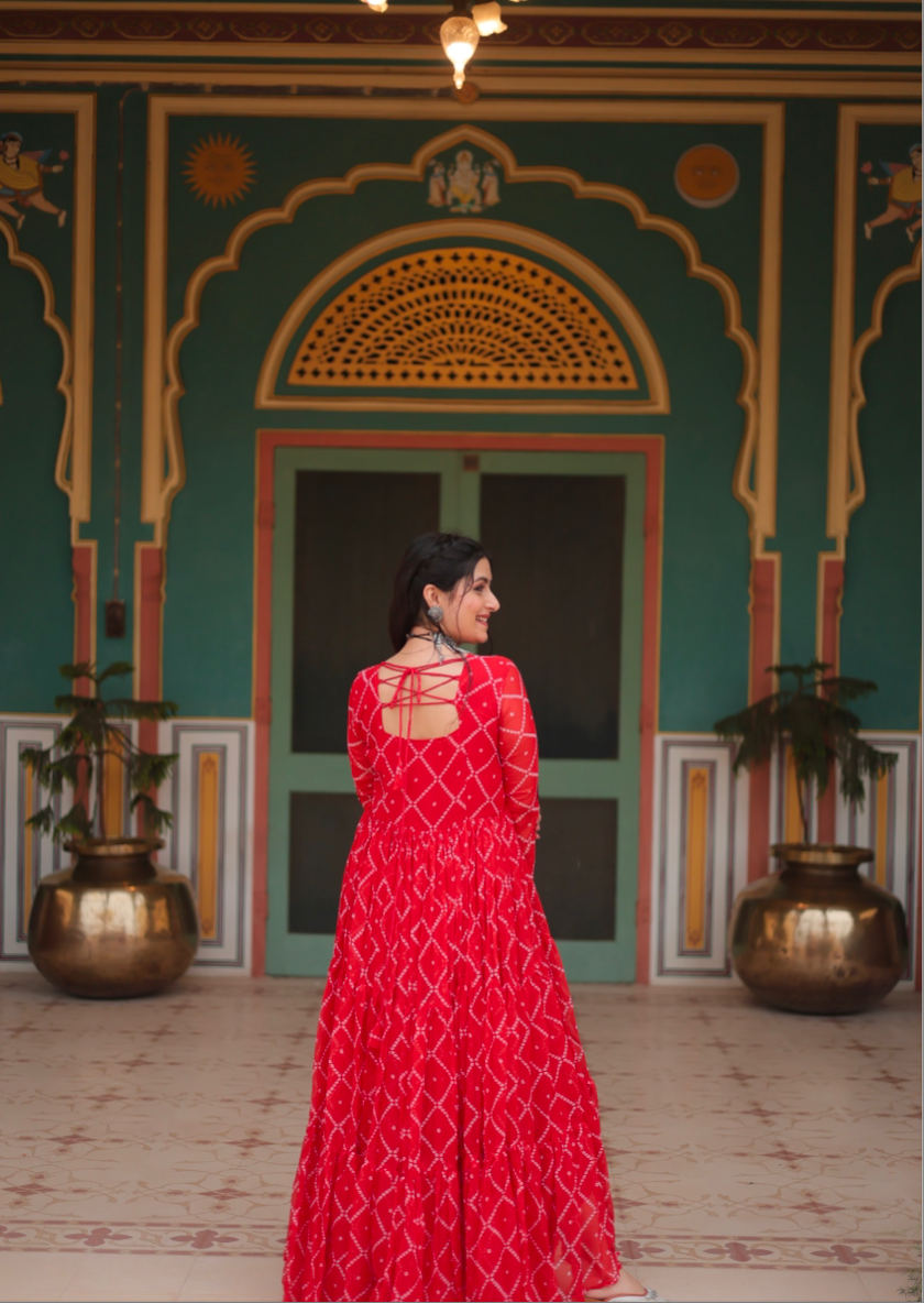 Matrut | Dandiya Diaries Gown - D026