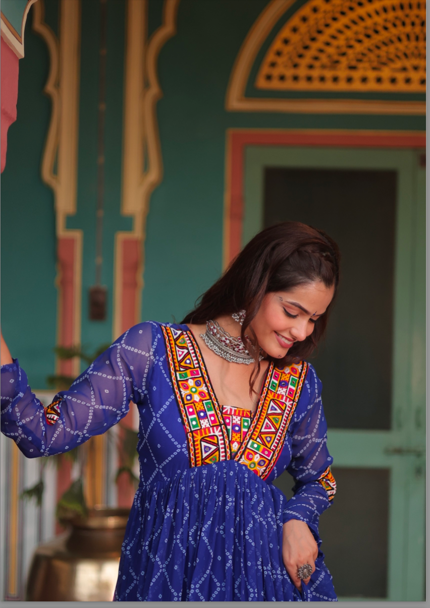 Matrut | Dandiya Diaries Gown - D027