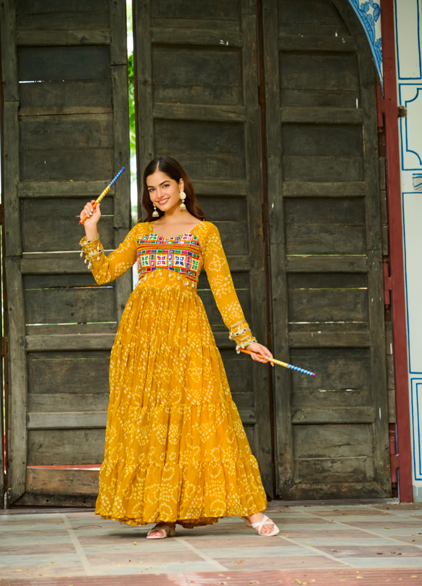 Matrut | Dandiya Diaries Gown - D029