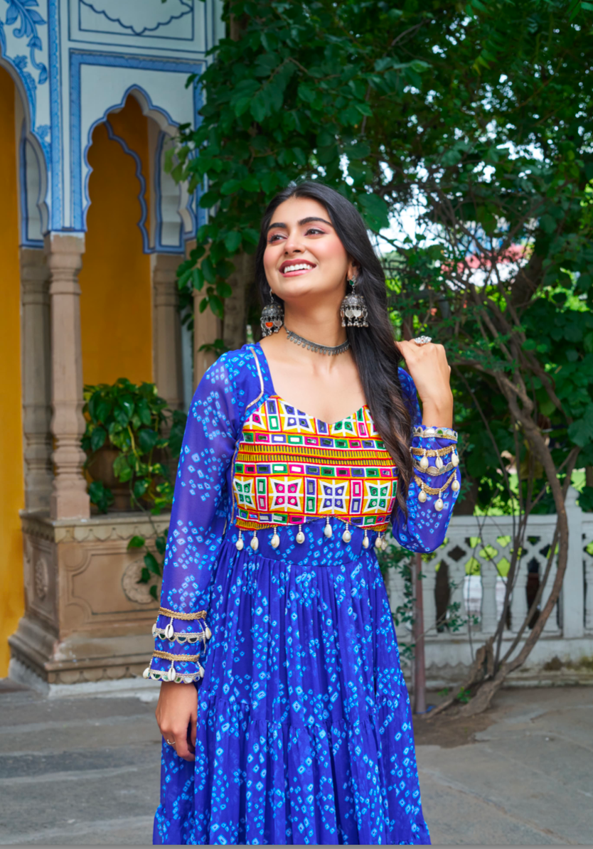 Matrut | Dandiya Diaries Gown - D031