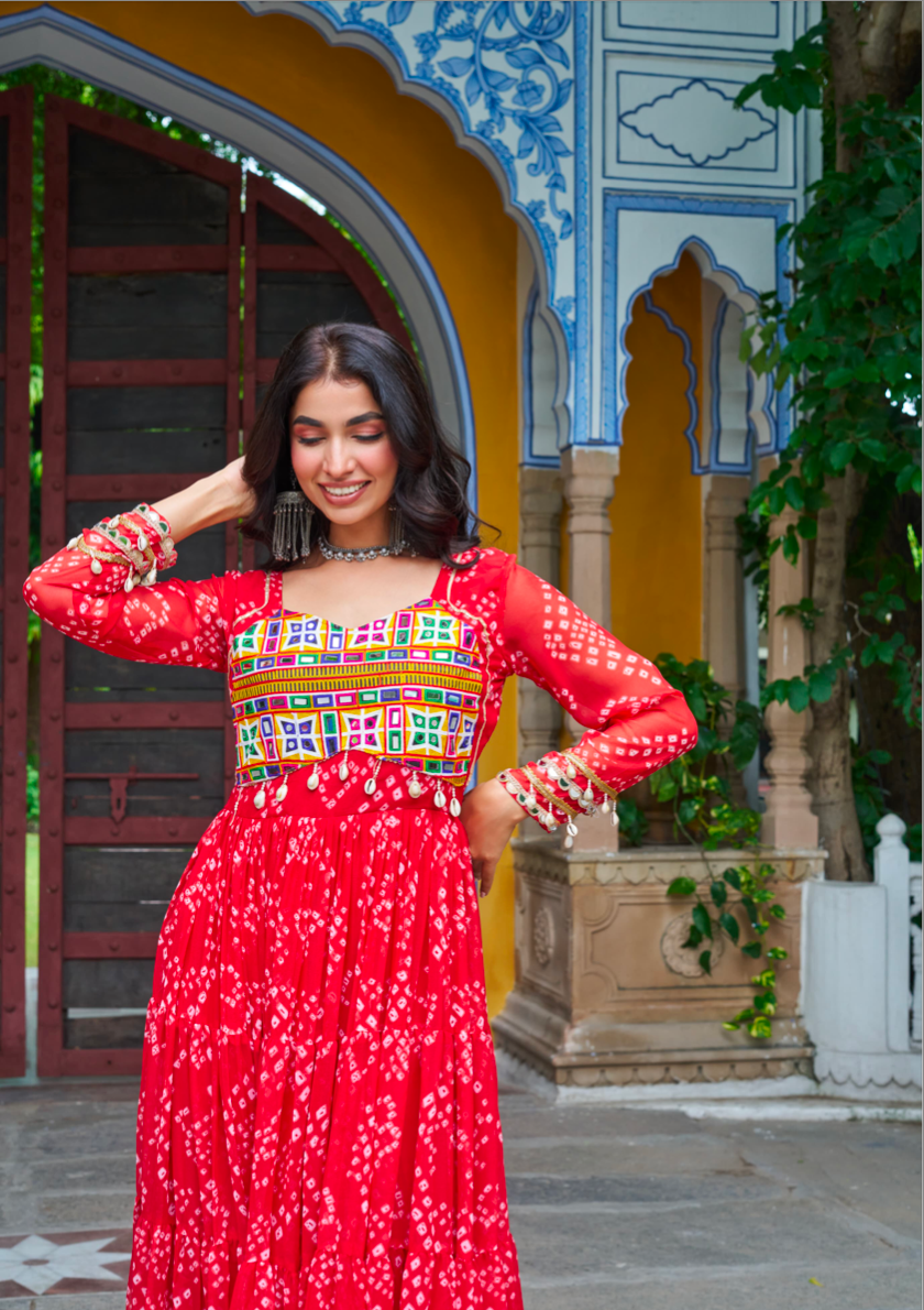 Matrut | Dandiya Diaries Gown - D033