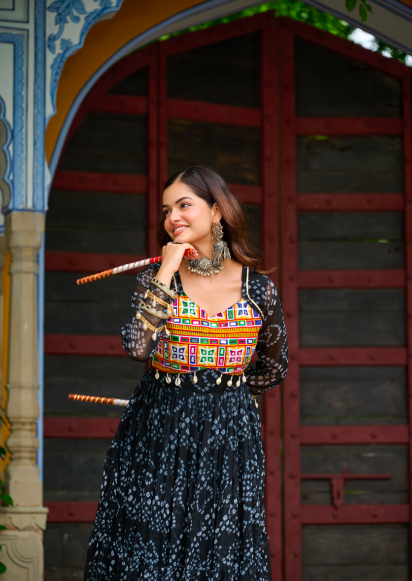 Matrut | Dandiya Diaries Gown - D032