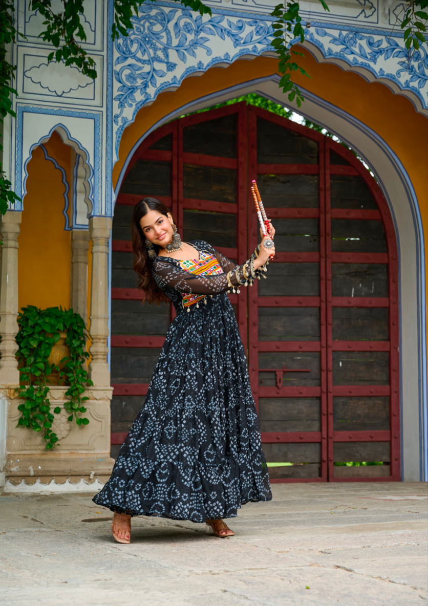 Matrut | Dandiya Diaries Gown - D032