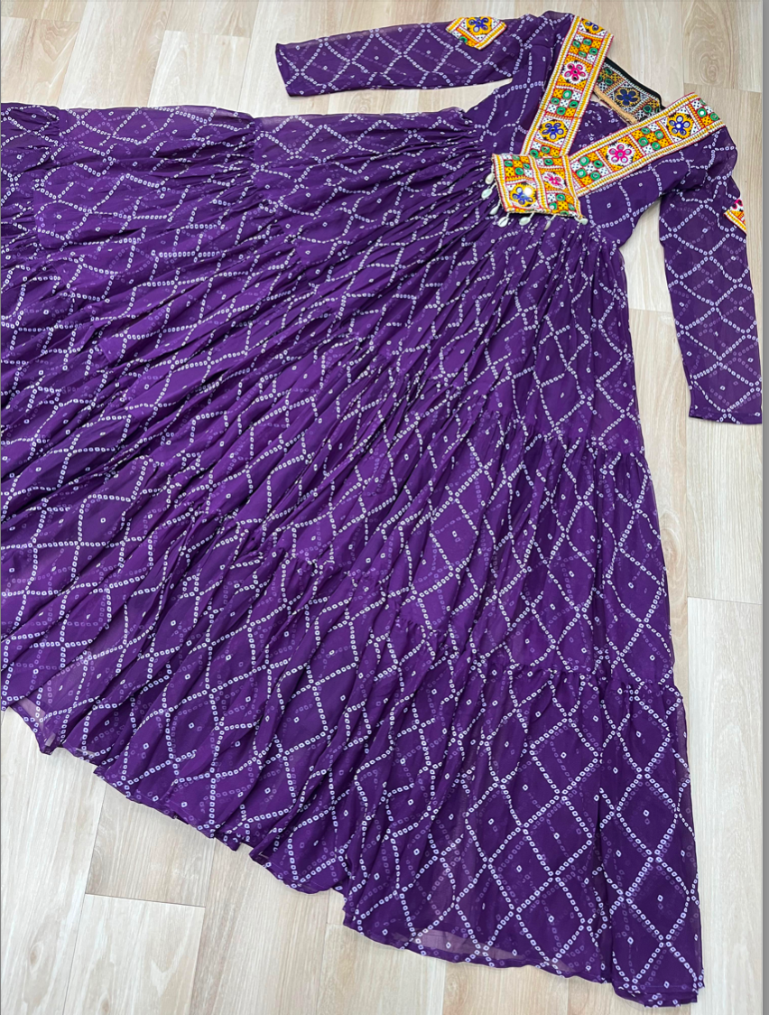 Matrut | Dandiya Diaries Gown - D039