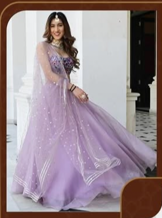Matrut | Darling Lavender Lehenga
