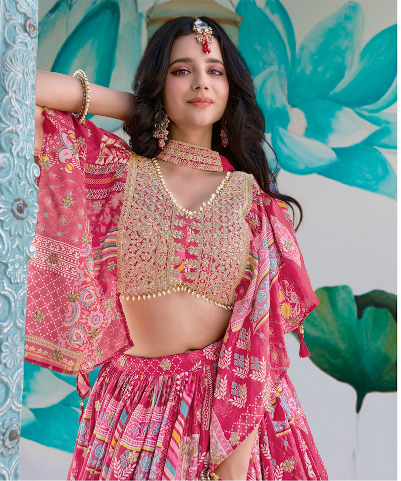 Matrut | Queen Pink Lehenga