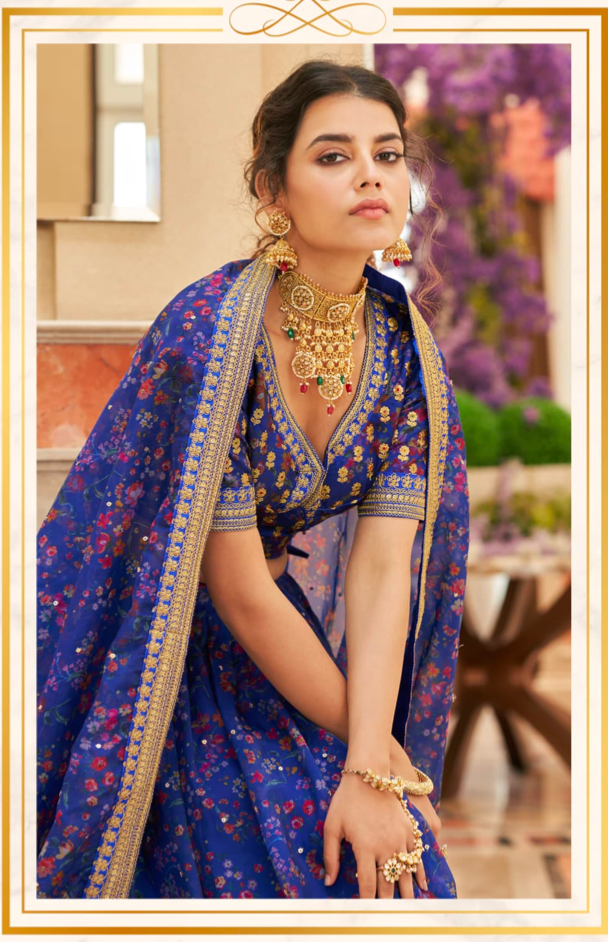 Matrut | Cultural Indigo Lehenga
