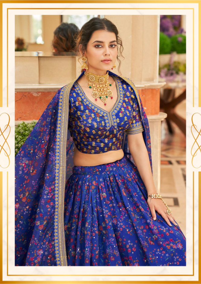 Matrut | Cultural Indigo Lehenga
