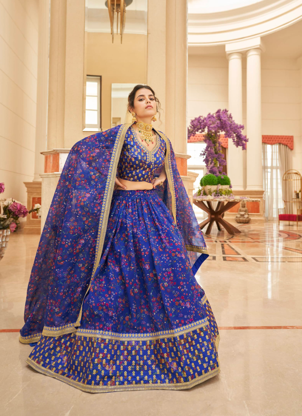 Matrut | Cultural Indigo Lehenga