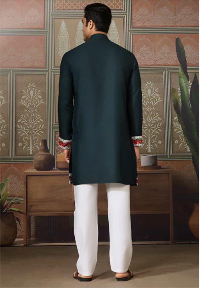 Matrut | Navami Green Kurta Set