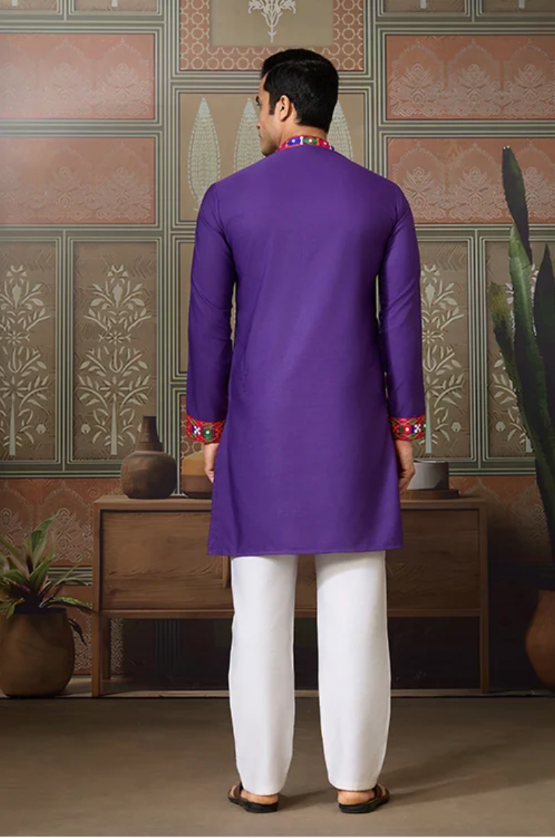 Matrut | Raas Purple Kurta Set