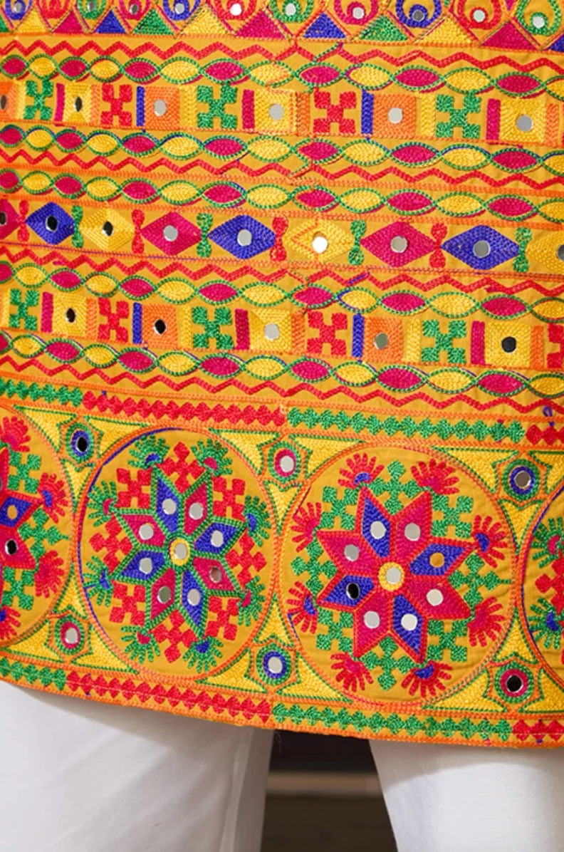 Matrut | Raas Yellow Kurta Set