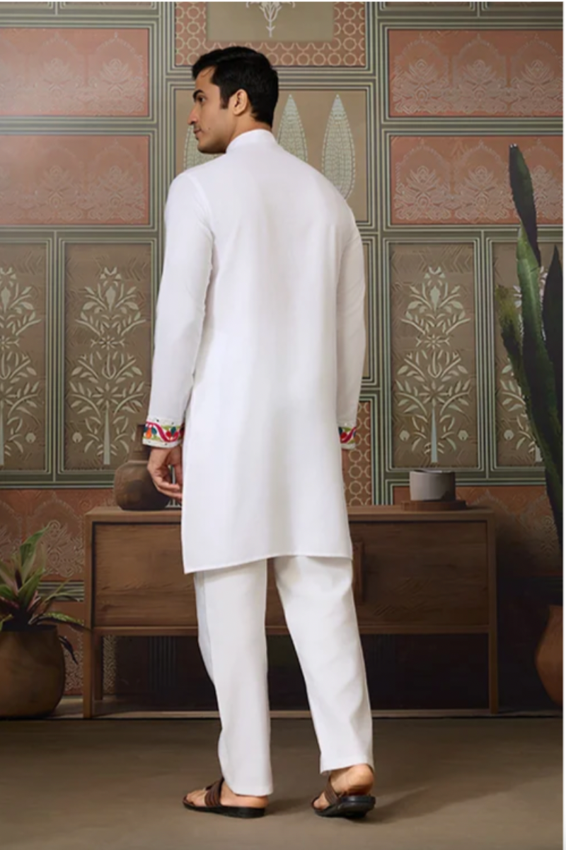 Matrut | Navami White Kurta Set