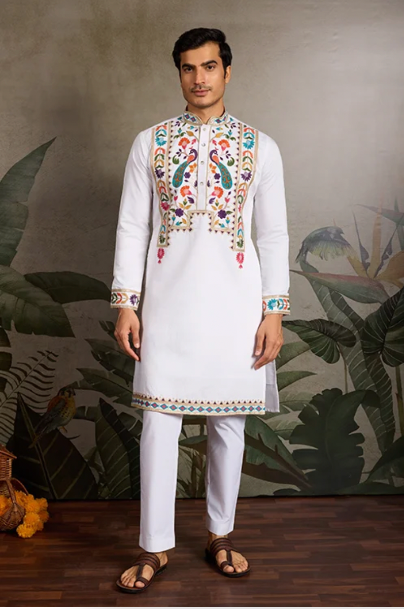 Matrut | Jhankaar White Kurta Set