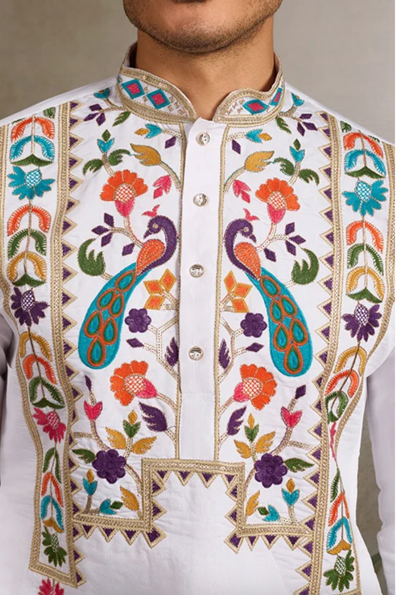 Matrut | Jhankaar White Kurta Set