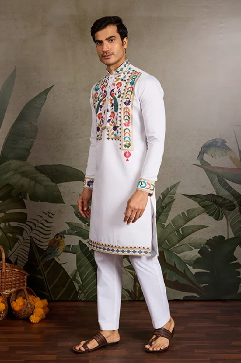 Matrut | Jhankaar White Kurta Set