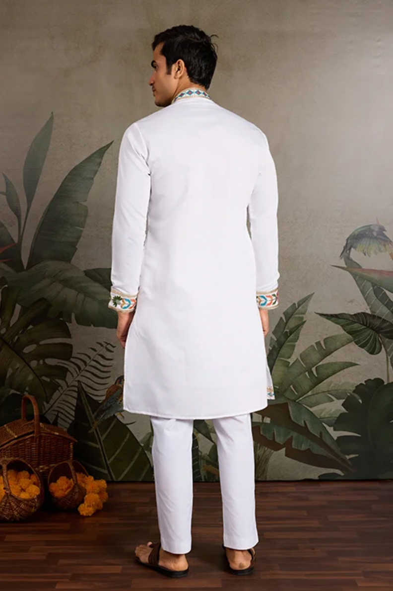 Matrut | Jhankaar White Kurta Set