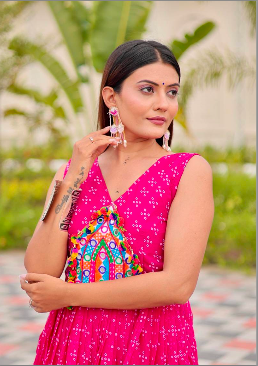 Matrut | Dandiya Diaries Gown - D078